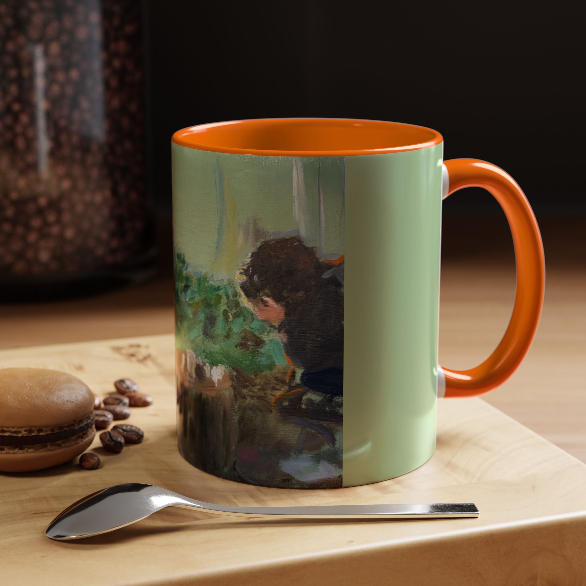 "Chess With Dad"; Accent Coffee Mug (11, 15oz)