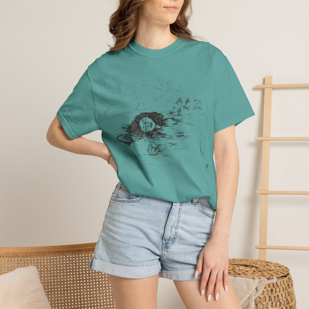 "Ophelia"; Unisex Garment-Dyed T-shirt