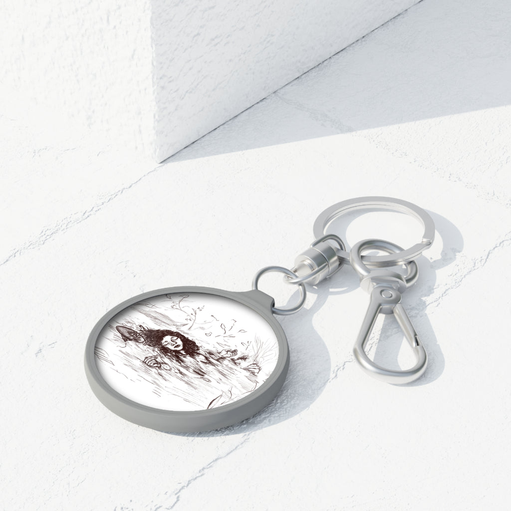 "Ophelia"; Keyring Tag