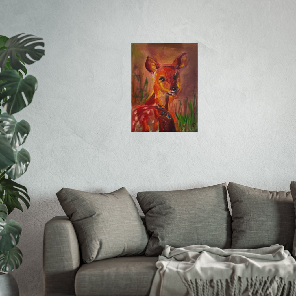 "Fawn 02"; Fine Art Poster