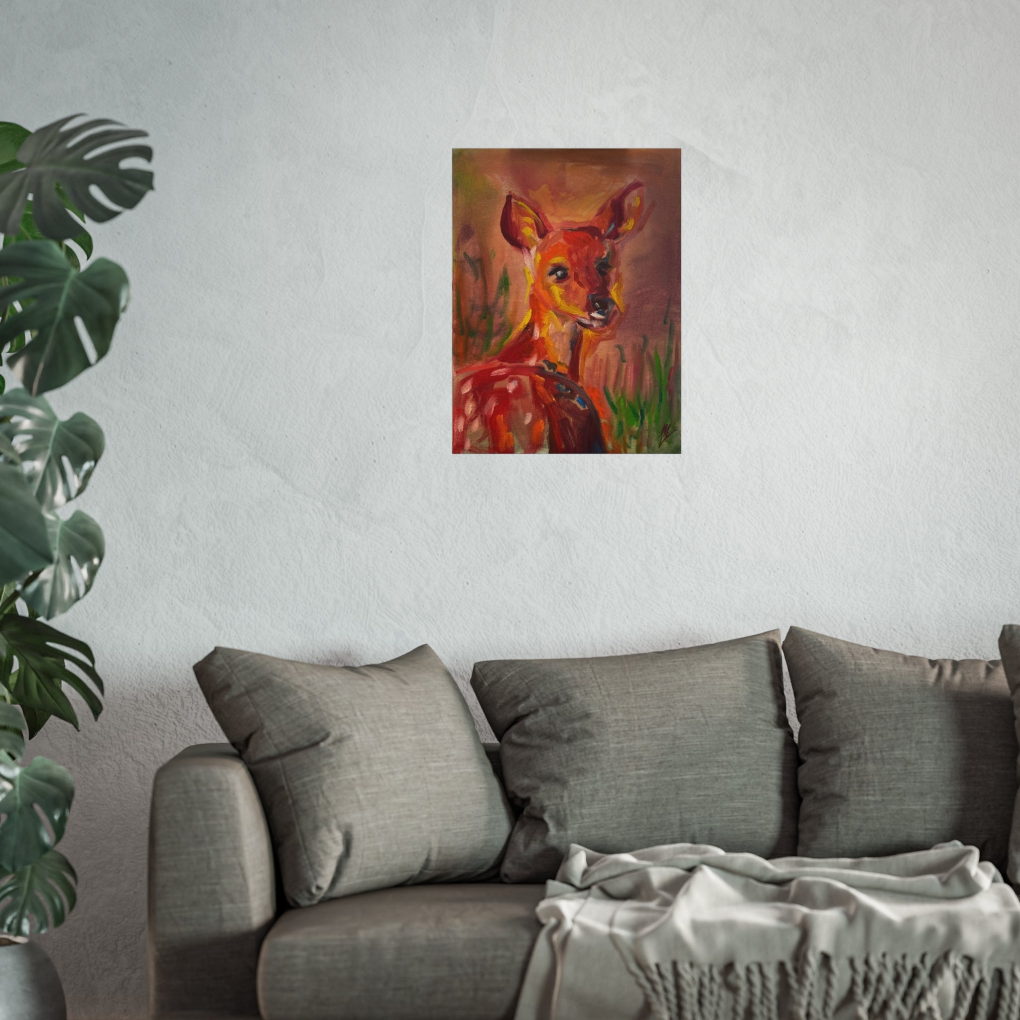 "Fawn 02"; Fine Art Poster