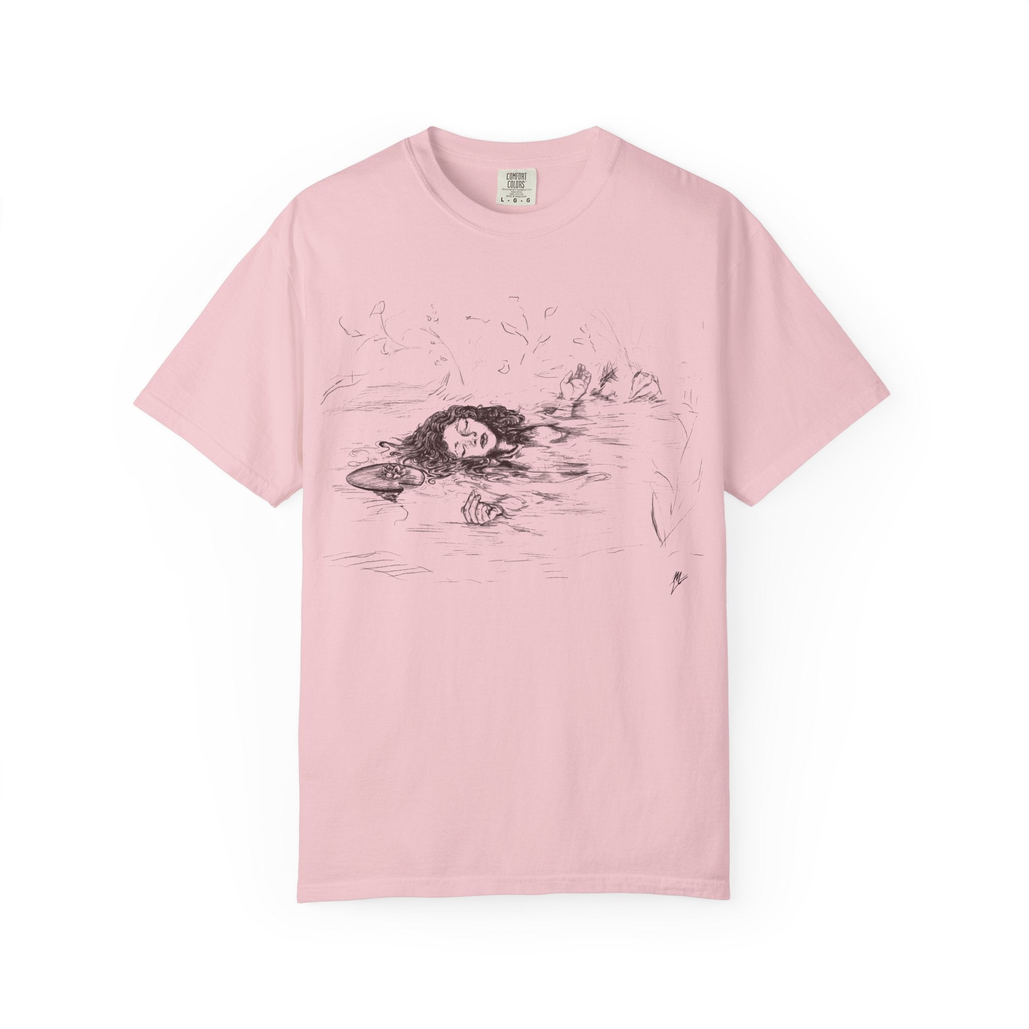 "Ophelia"; Unisex Garment-Dyed T-shirt