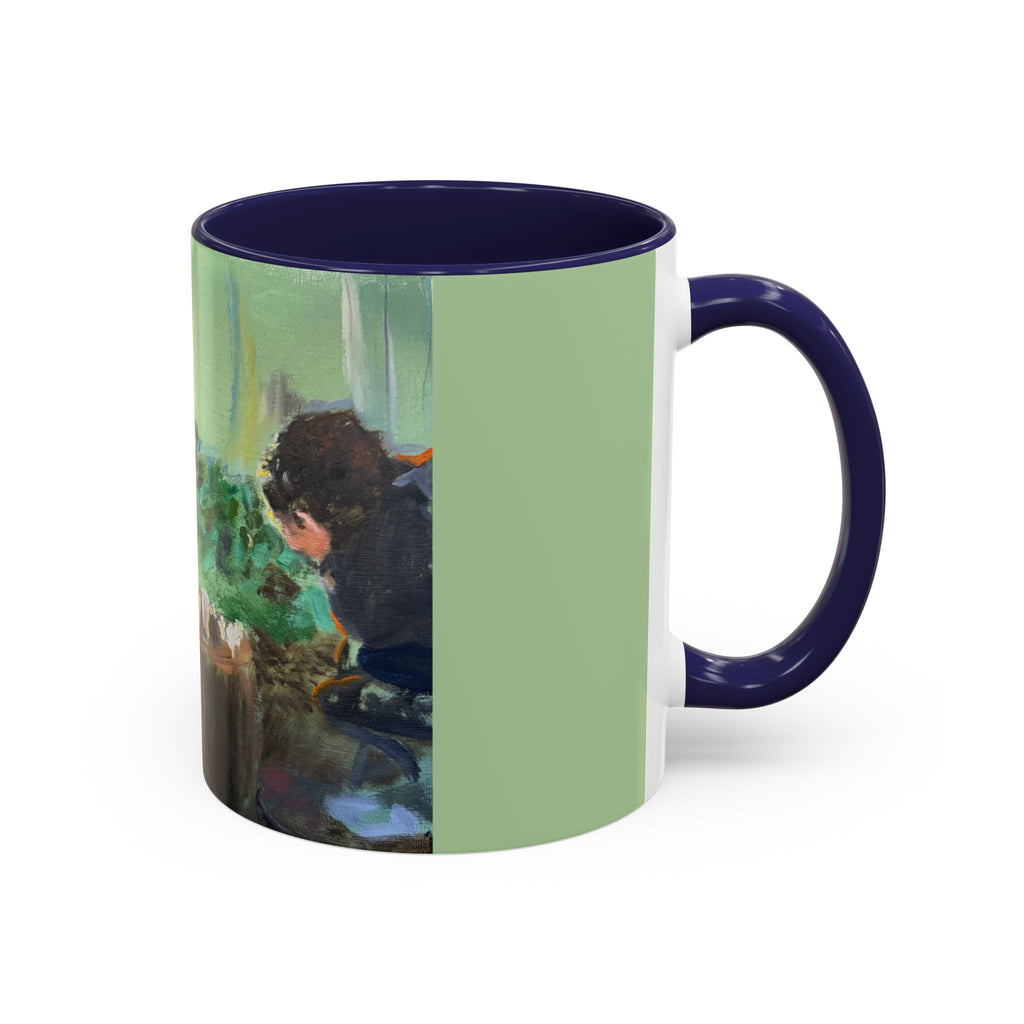"Chess With Dad"; Accent Coffee Mug (11, 15oz)