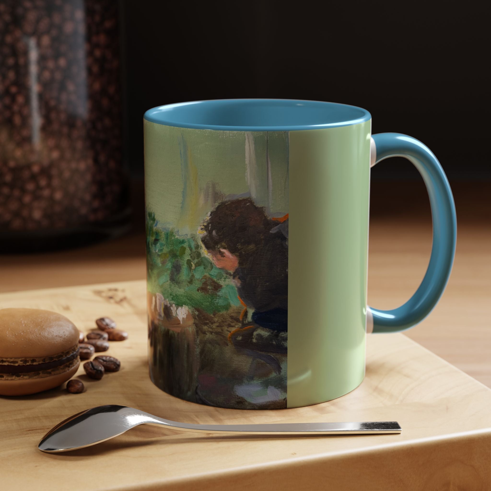 "Chess With Dad"; Accent Coffee Mug (11, 15oz)