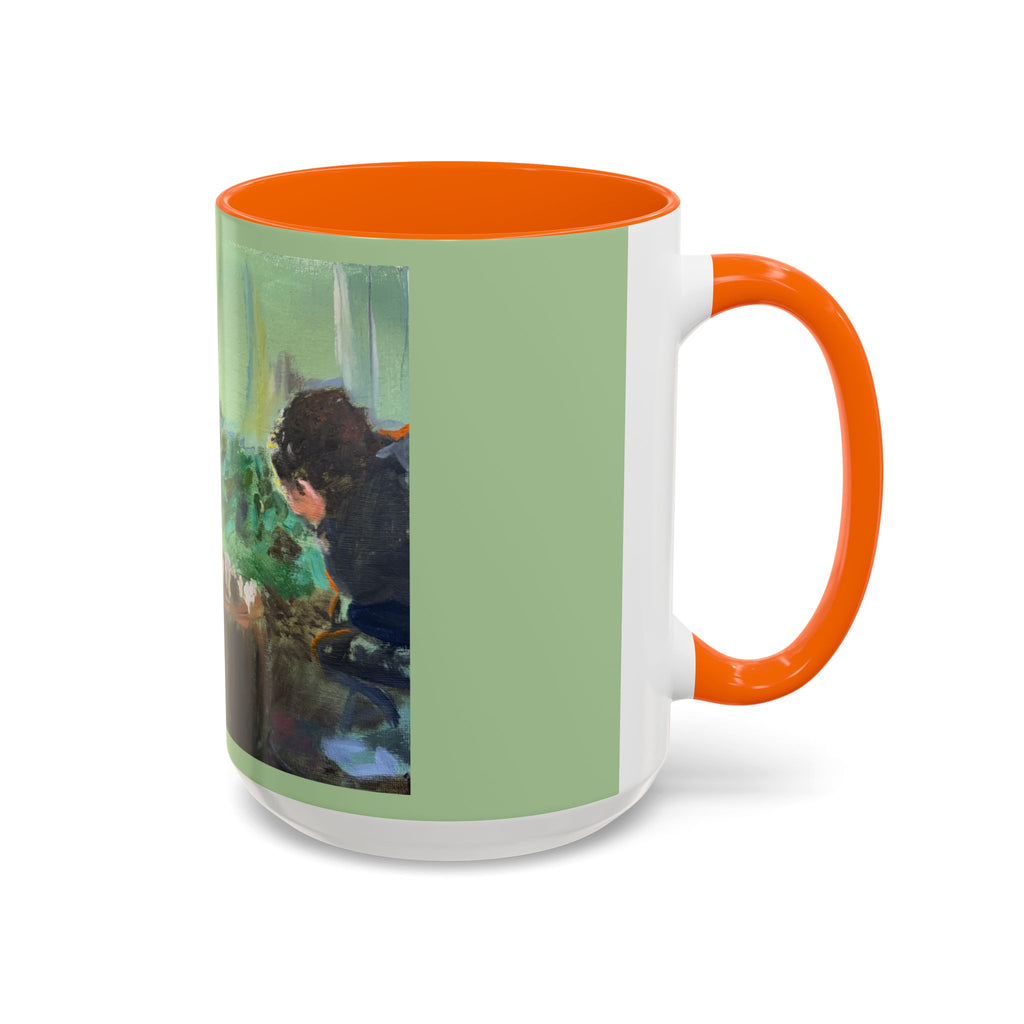 "Chess With Dad"; Accent Coffee Mug (11, 15oz)