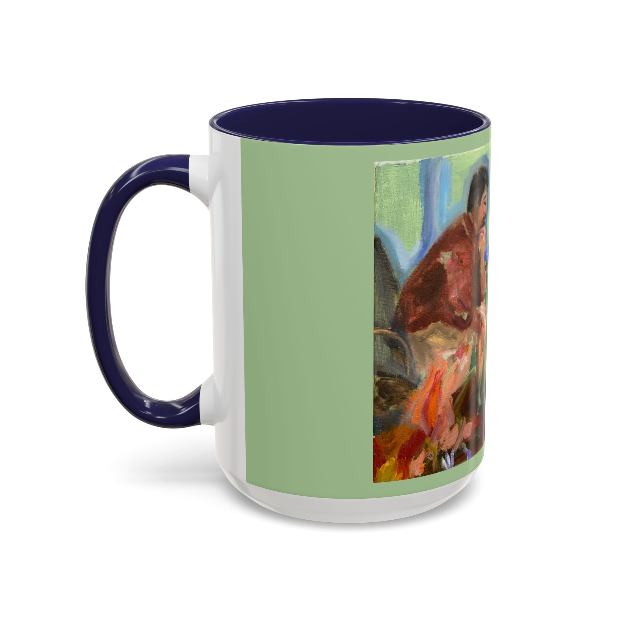 "Chess With Dad"; Accent Coffee Mug (11, 15oz)