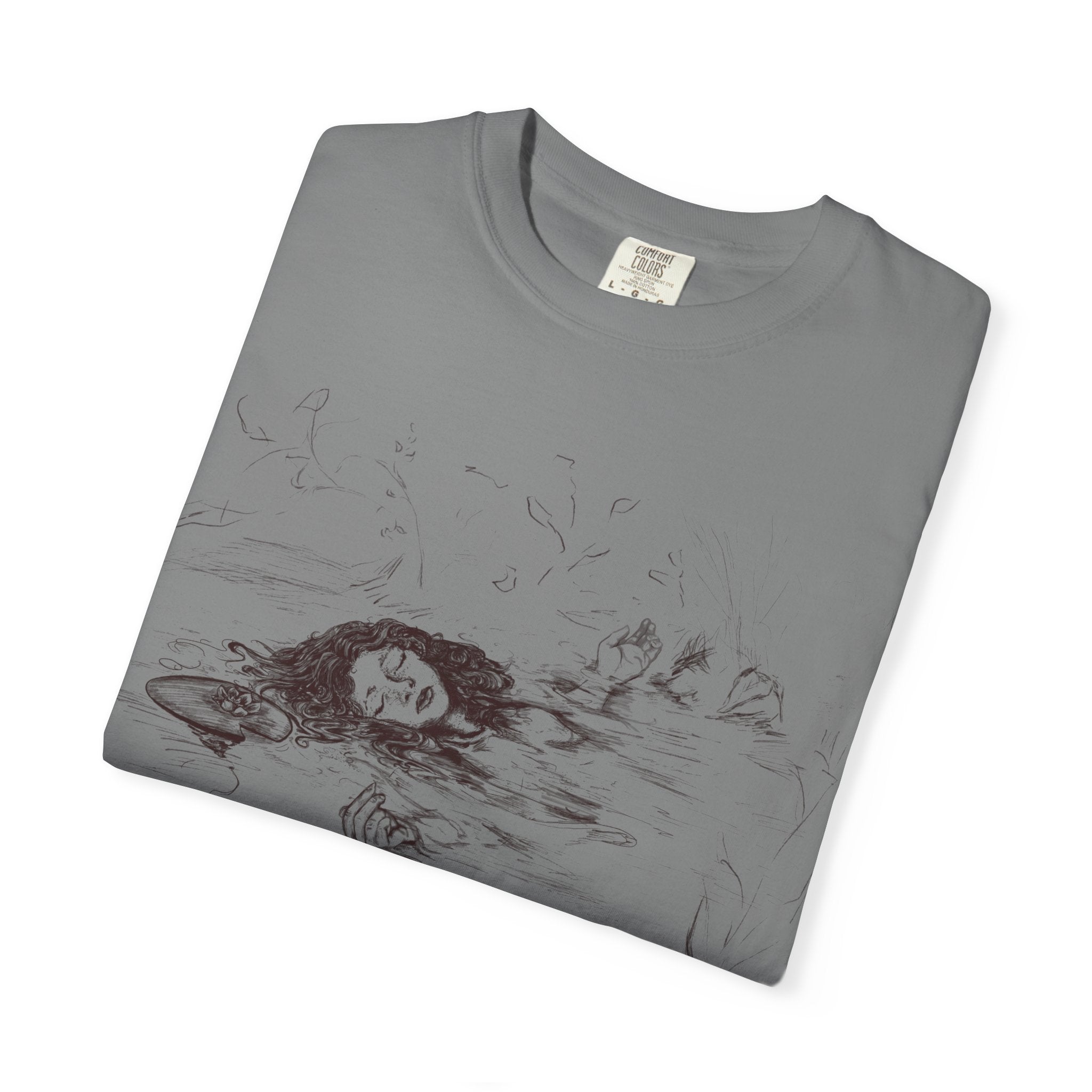 "Ophelia"; Unisex Garment-Dyed T-shirt
