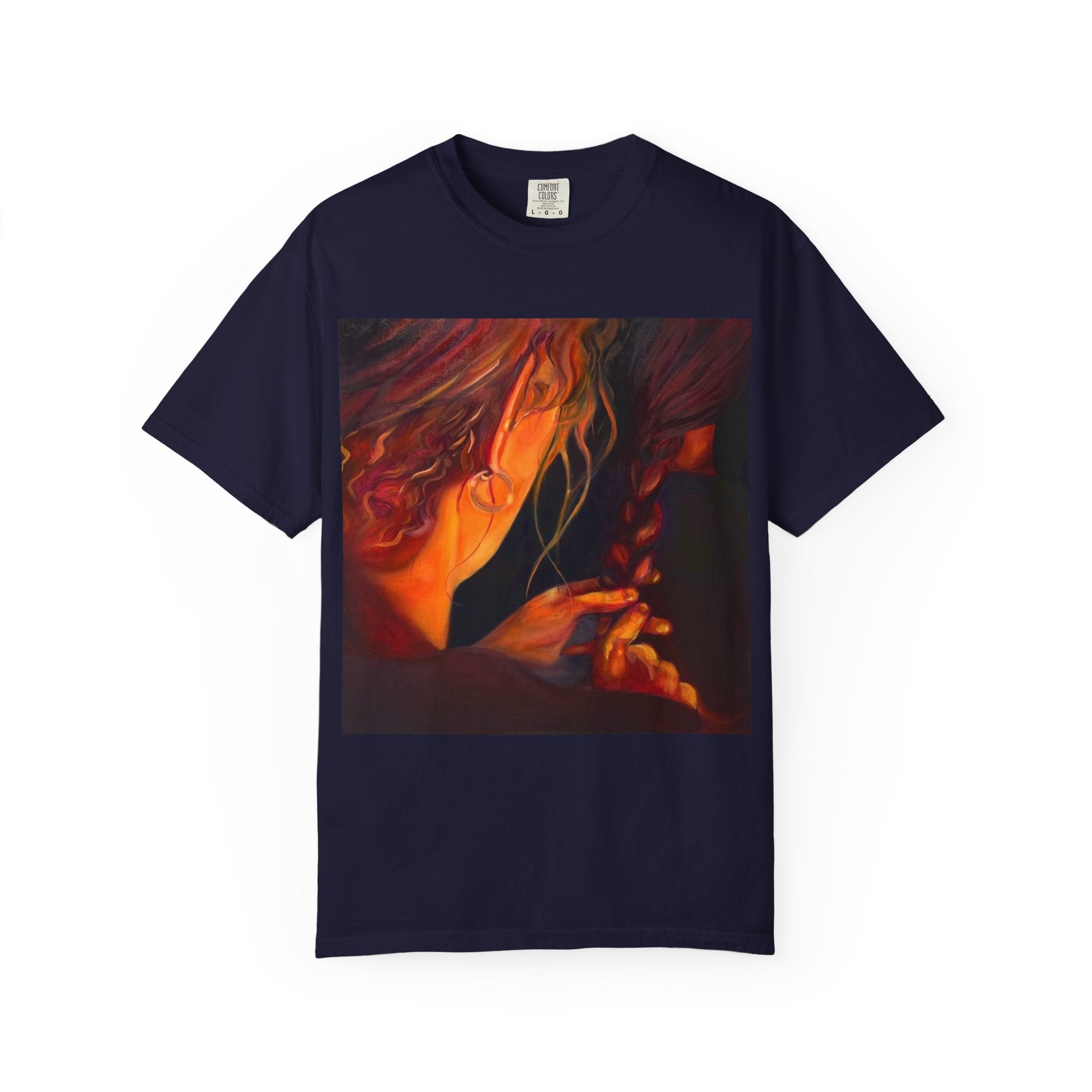 "The Weaver And The Woven"; Unisex Garment-Dyed T-shirt
