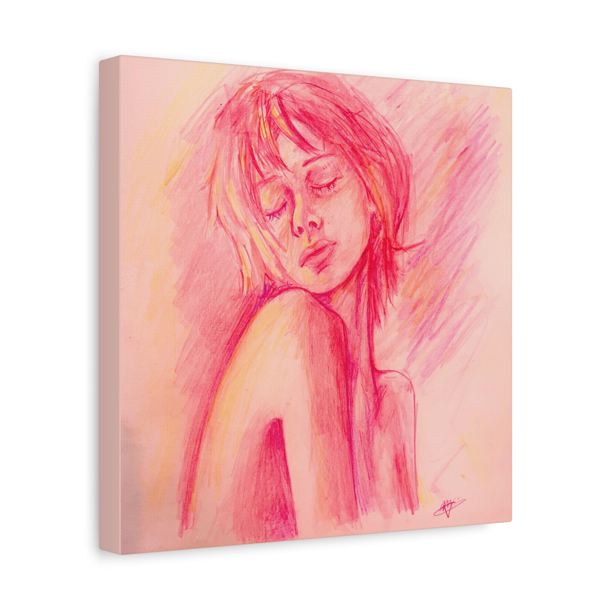 "Sunlit"; Matte Canvas, Stretched, 1.25"