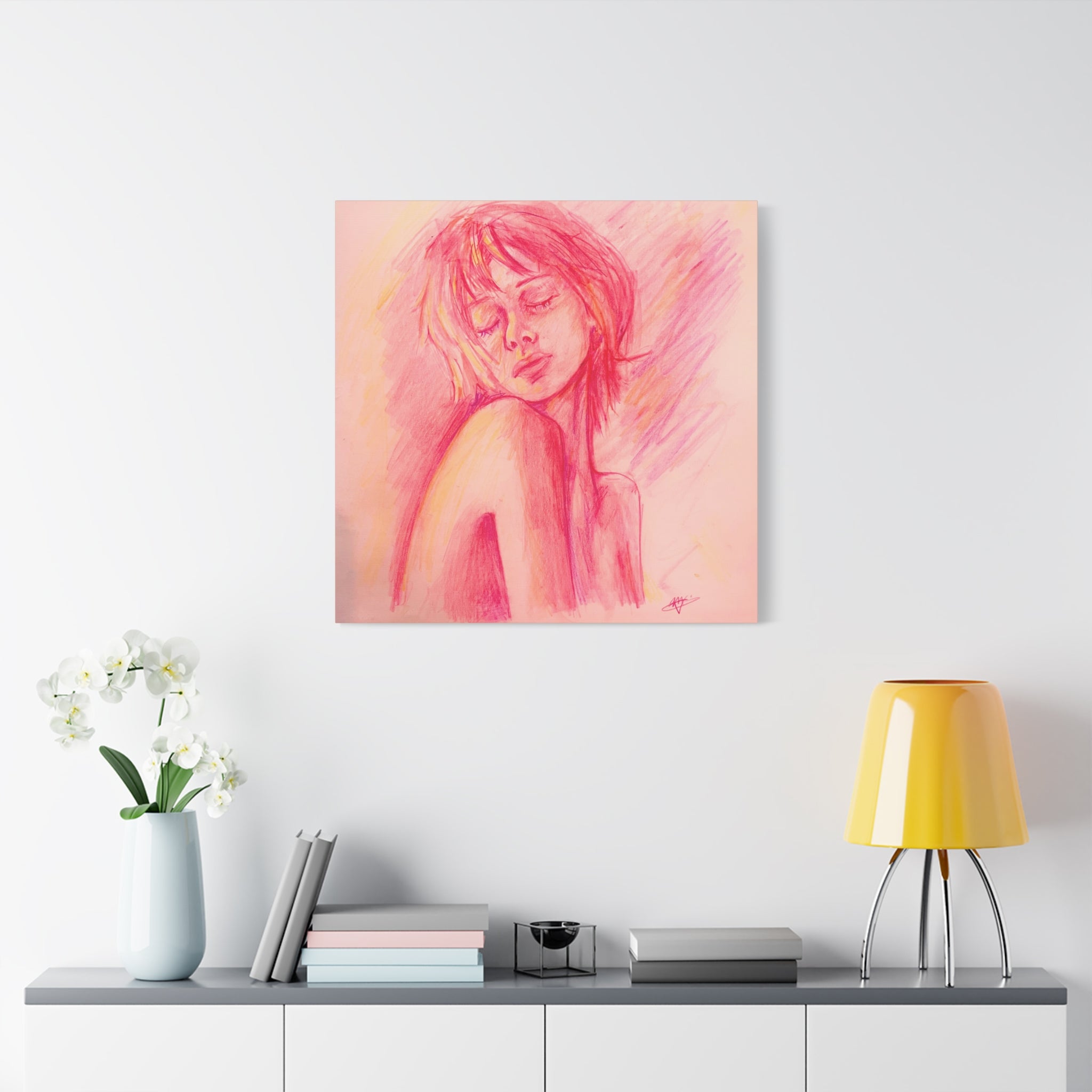 "Sunlit"; Matte Canvas, Stretched, 1.25"