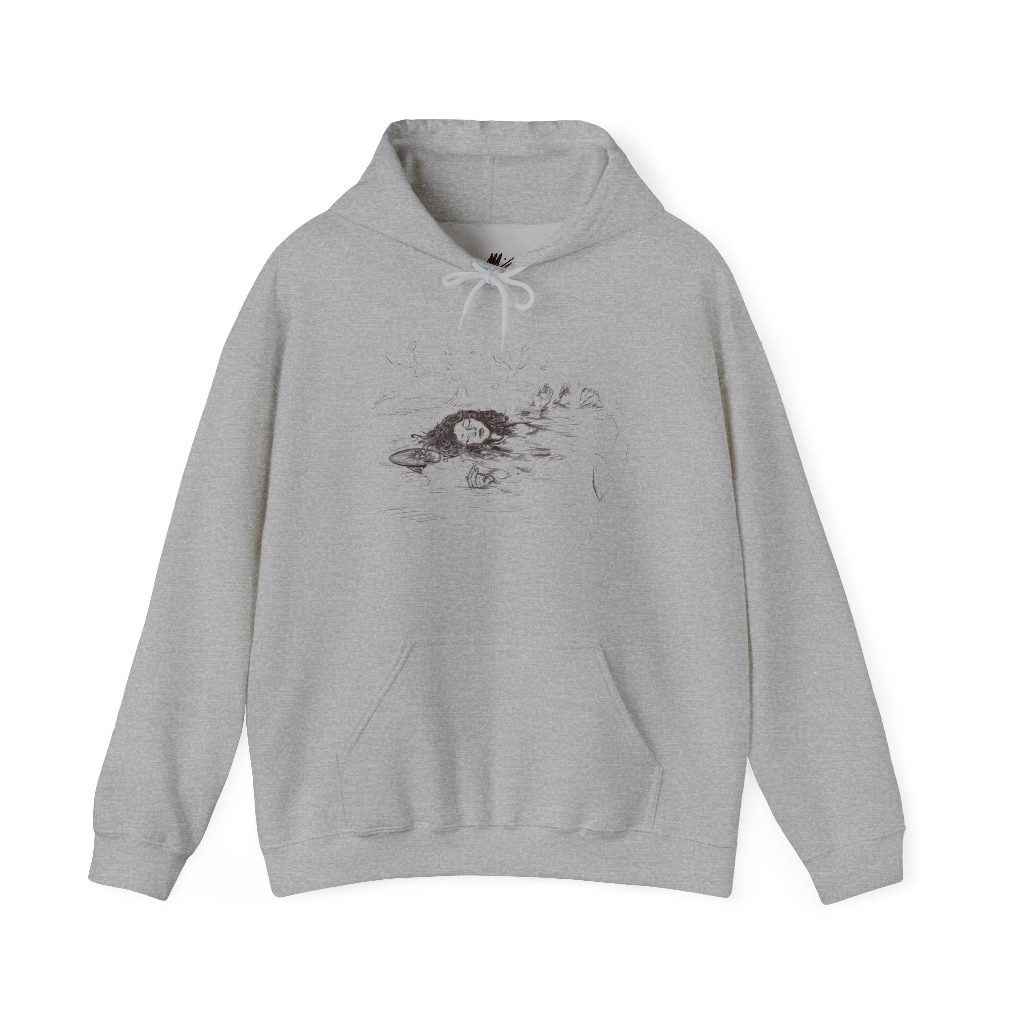 "Ophelia"; Unisex Heavy Blend™ Hooded Sweatshirt