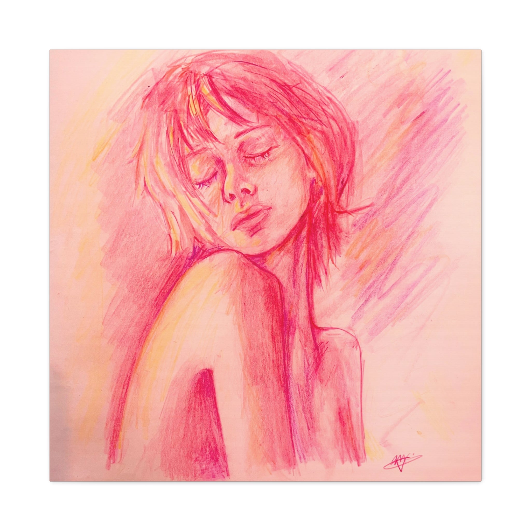 "Sunlit"; Matte Canvas, Stretched, 1.25"