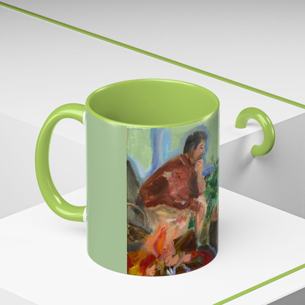 "Chess With Dad"; Accent Coffee Mug (11, 15oz)