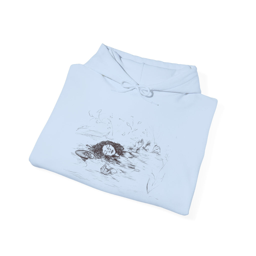 "Ophelia"; Unisex Heavy Blend™ Hooded Sweatshirt