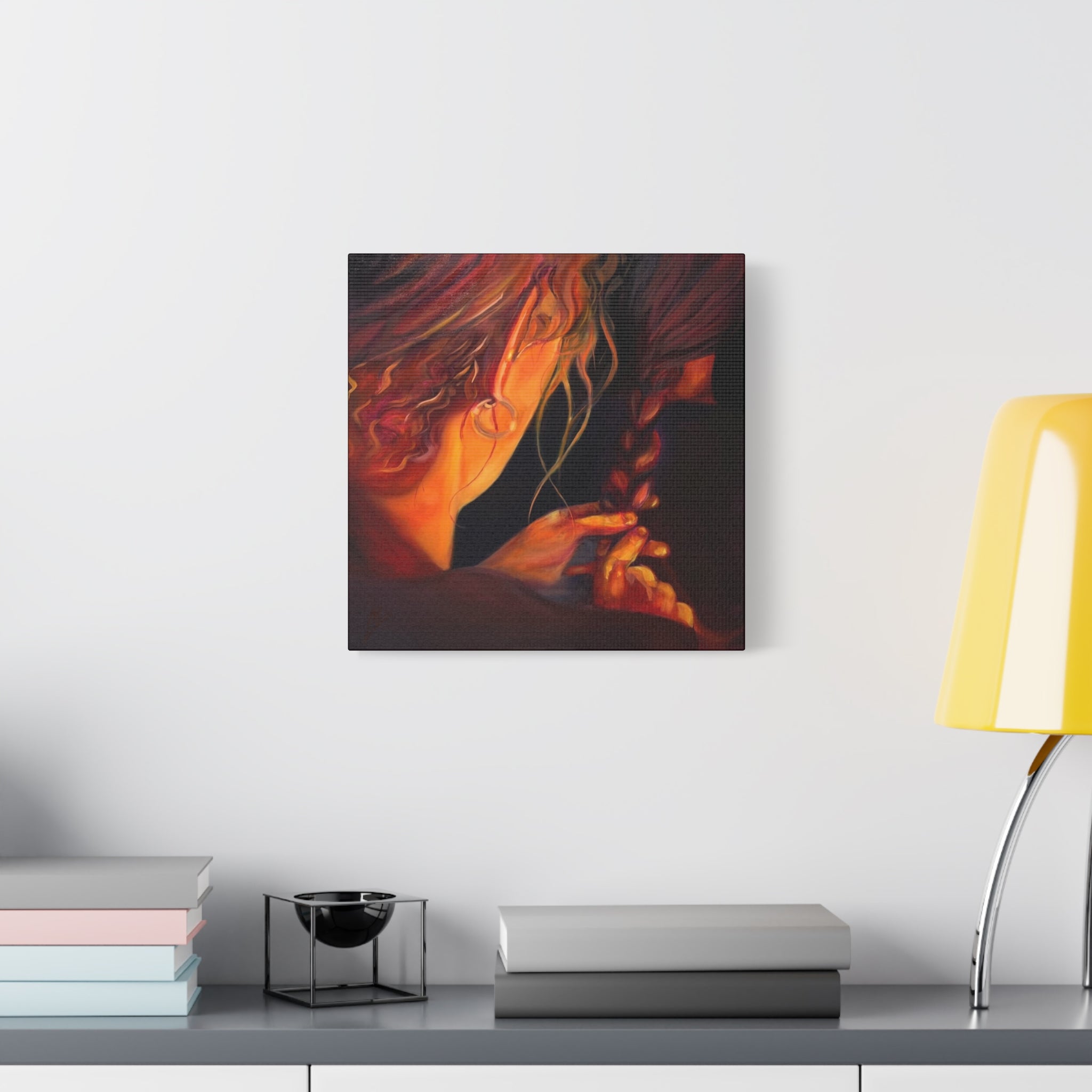 "The Weaver and the Woven"; Matte Canvas, Stretched, 1.25"