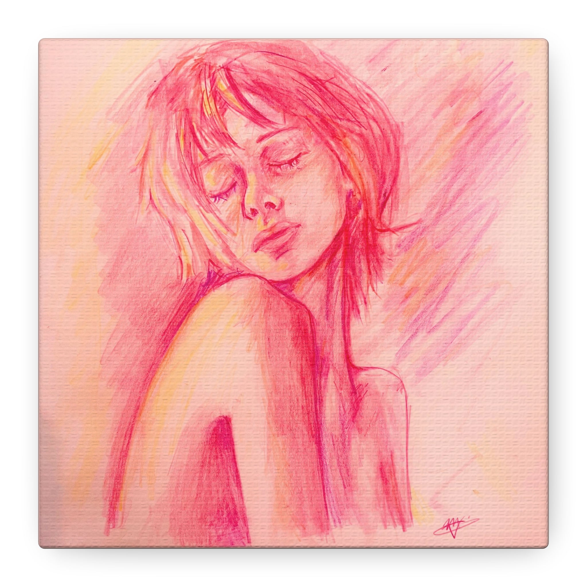 "Sunlit"; Matte Canvas, Stretched, 1.25"