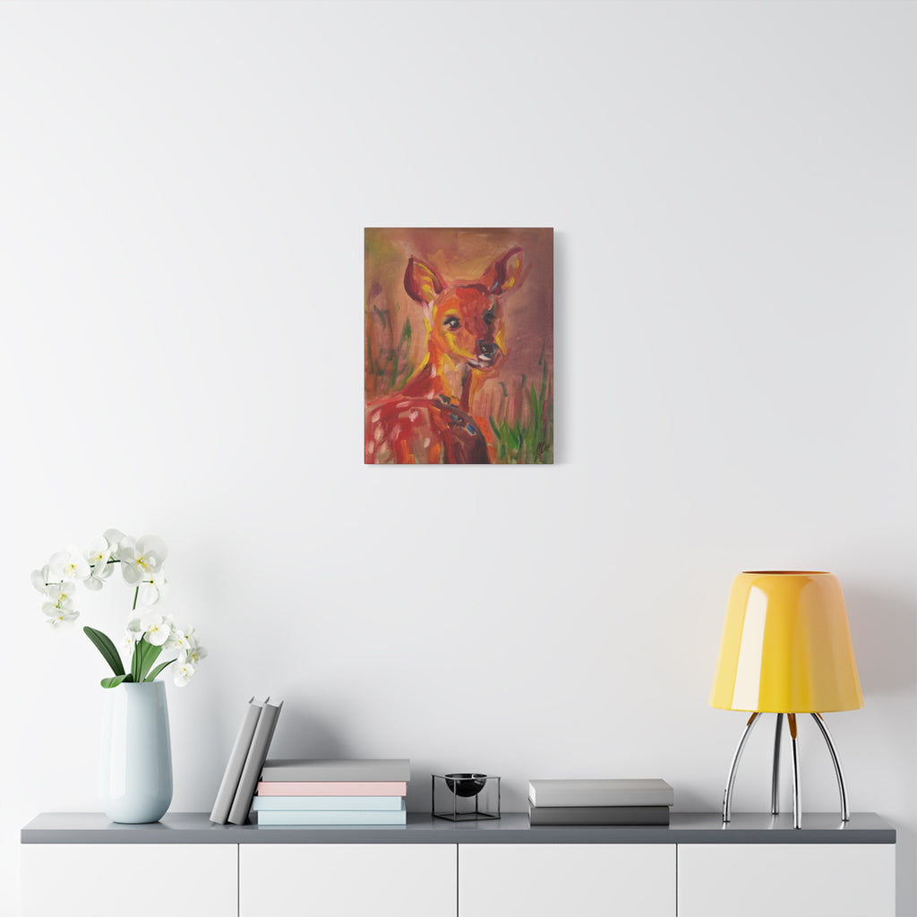 "Fawn 02"; Matte Canvas, Stretched, 1.25"