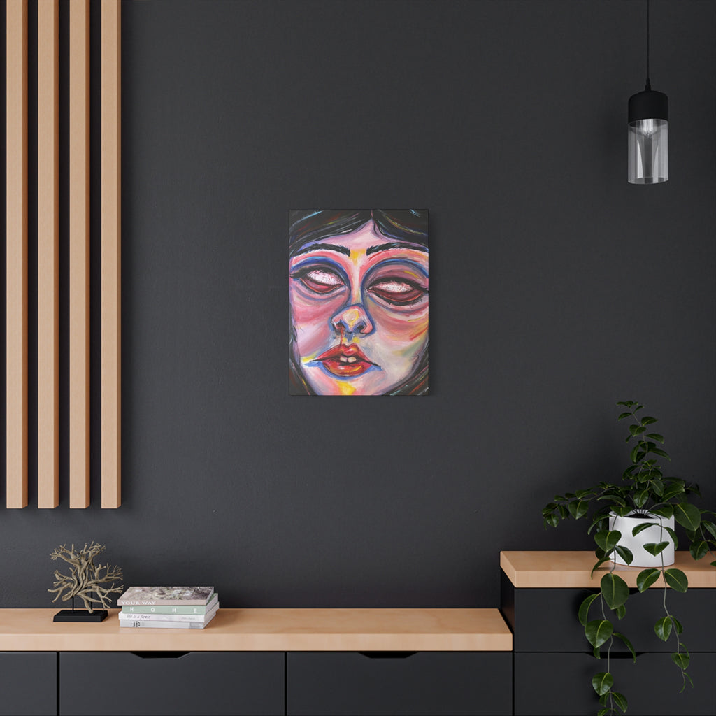"Insomniac"; Matte Canvas, Stretched, 1.25"