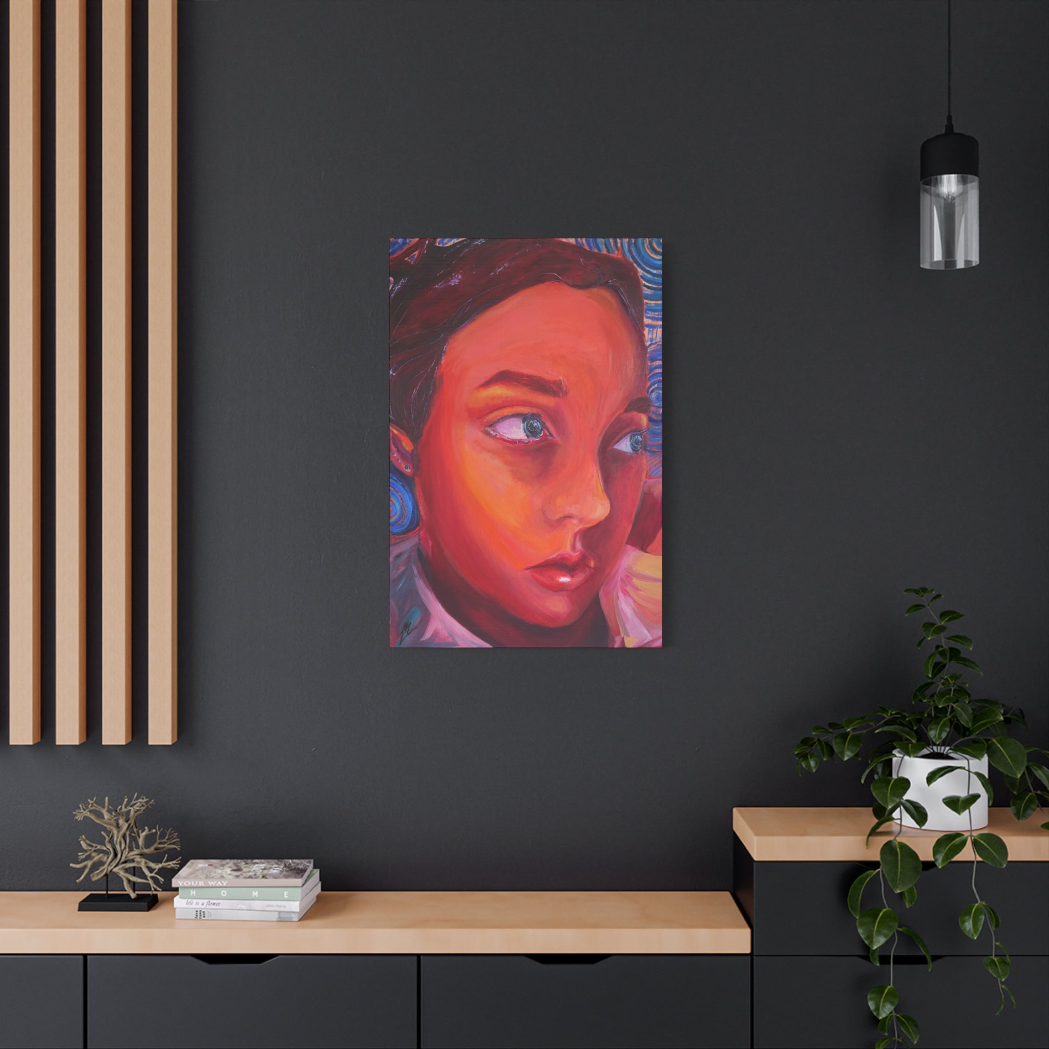 "Spiralized"; Matte Canvas, Stretched, 1.25"