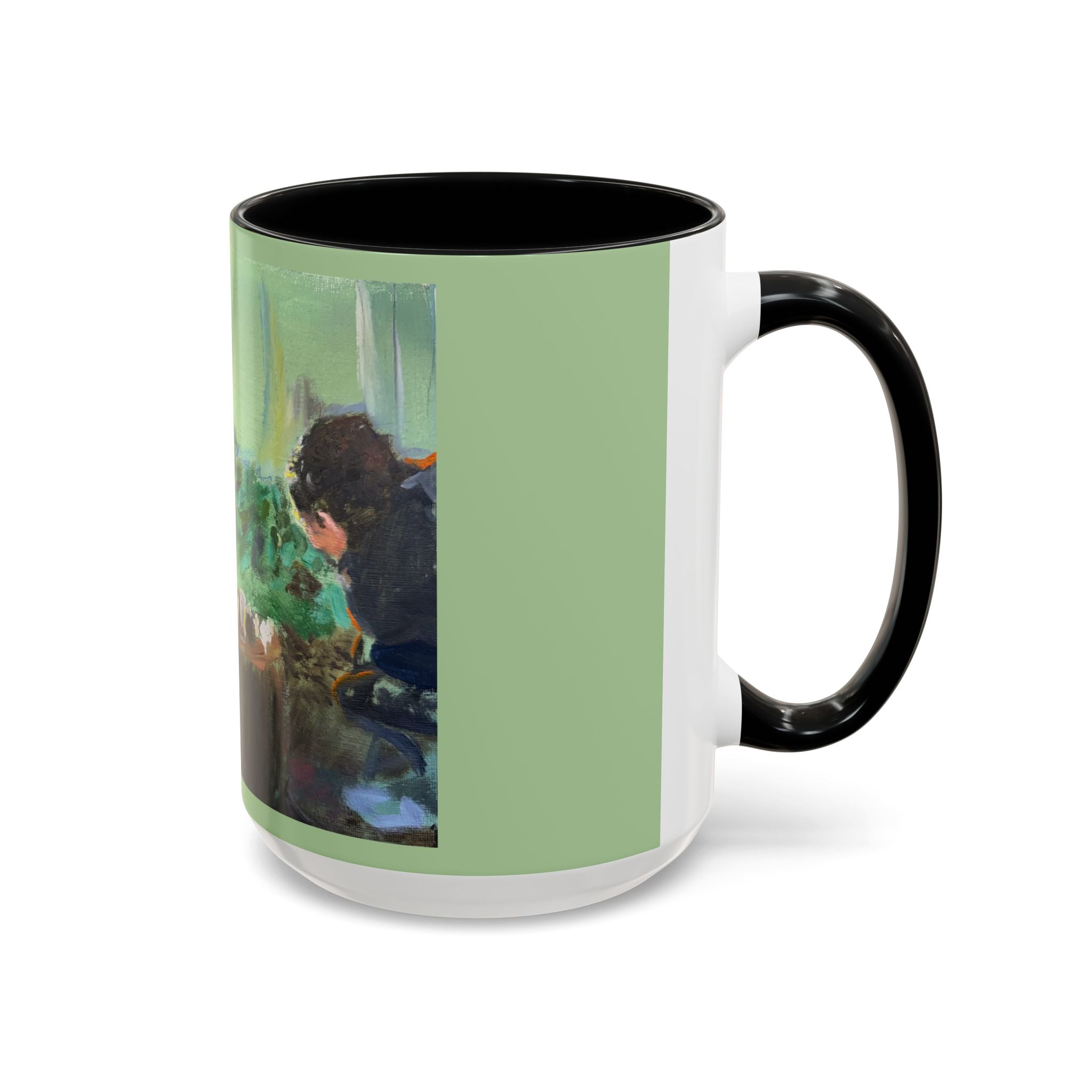 "Chess With Dad"; Accent Coffee Mug (11, 15oz)