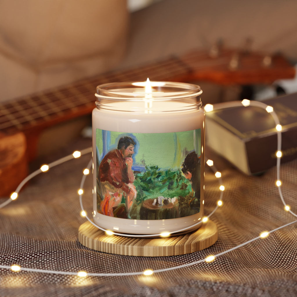 "Chess With Dad"; Scented Soy Candle, 9oz