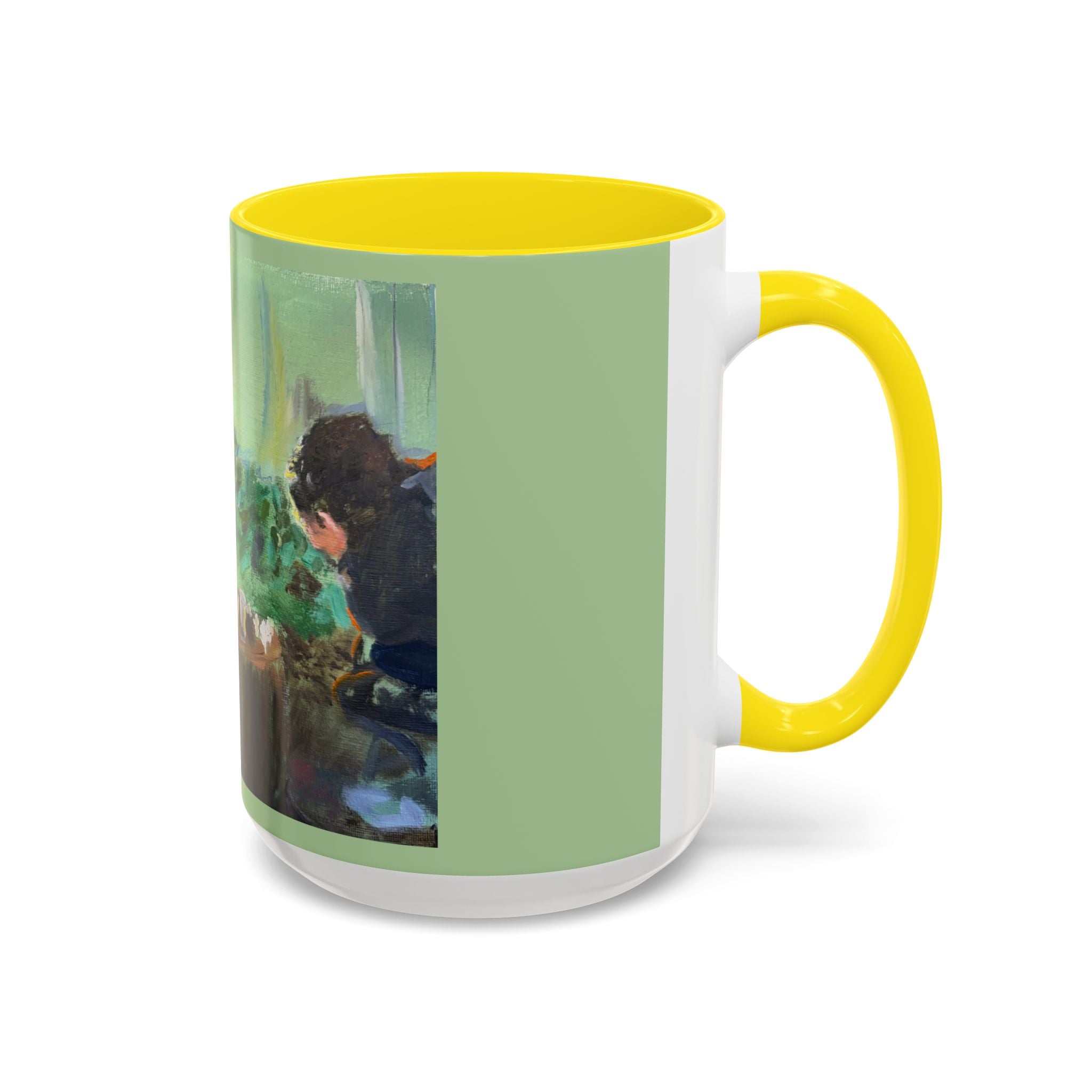 "Chess With Dad"; Accent Coffee Mug (11, 15oz)