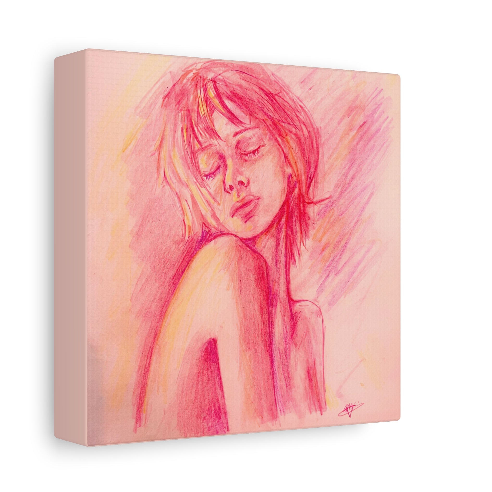 "Sunlit"; Matte Canvas, Stretched, 1.25"