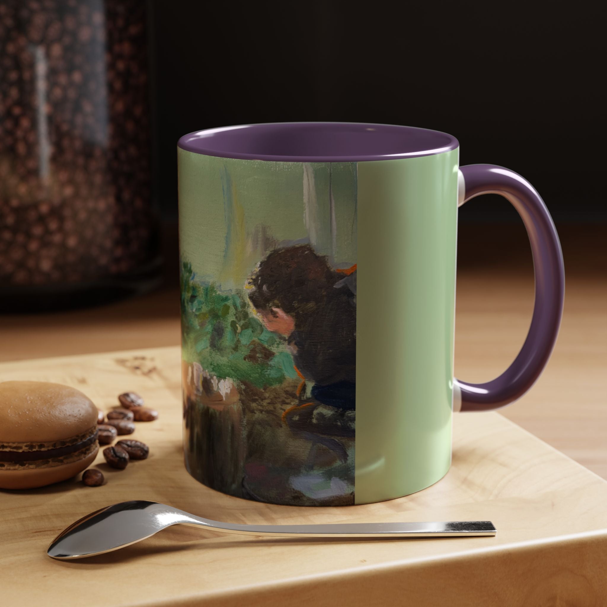 "Chess With Dad"; Accent Coffee Mug (11, 15oz)