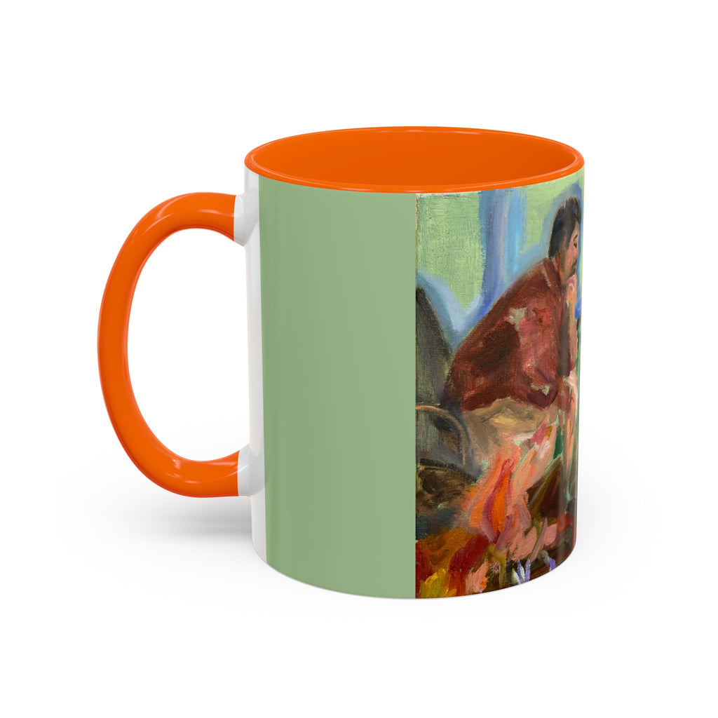 "Chess With Dad"; Accent Coffee Mug (11, 15oz)