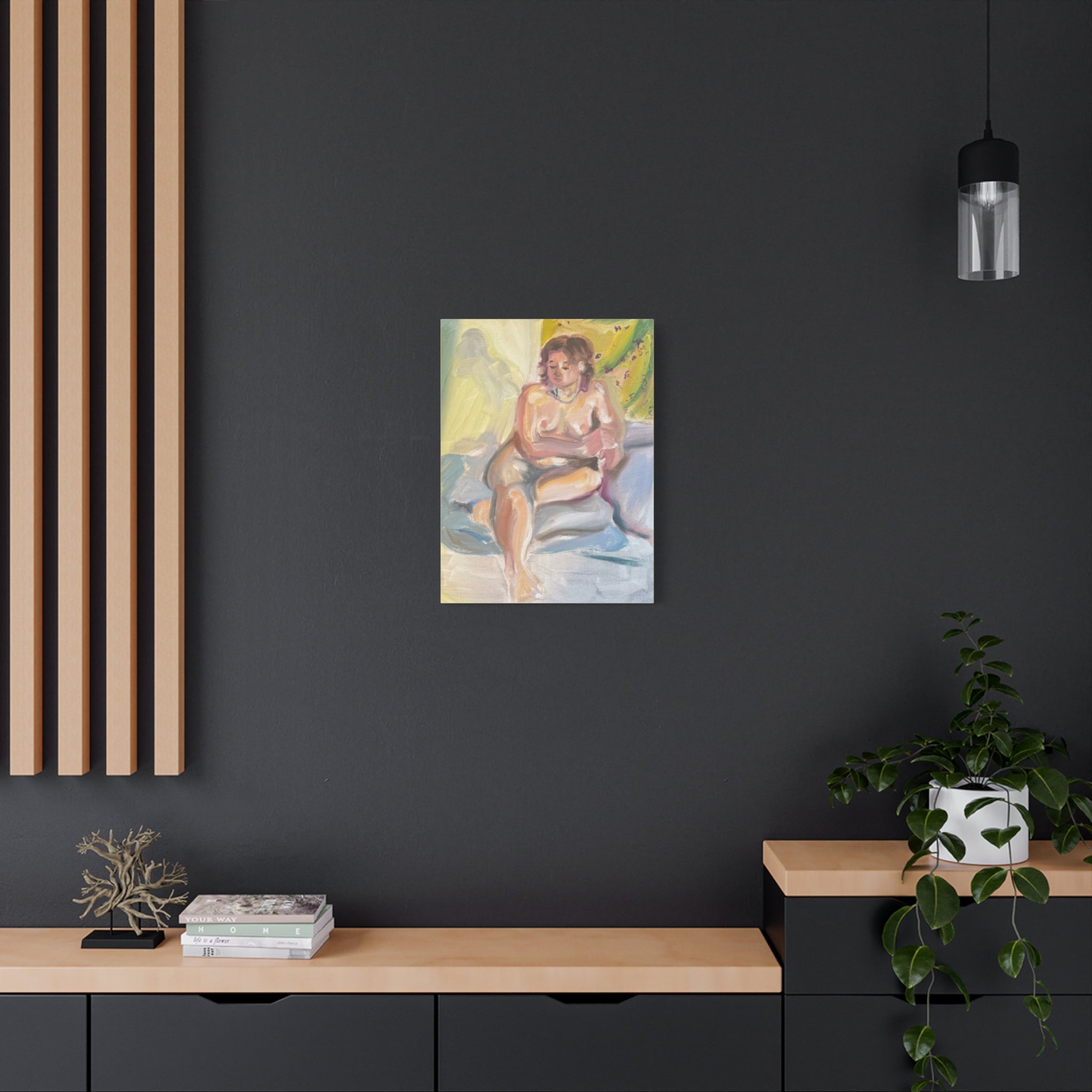 "I Figured"; Matte Canvas, Stretched, 1.25"