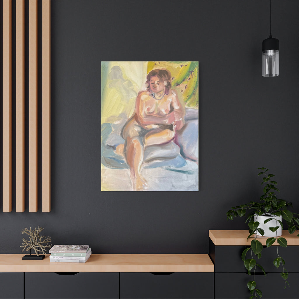 "I Figured"; Matte Canvas, Stretched, 1.25"