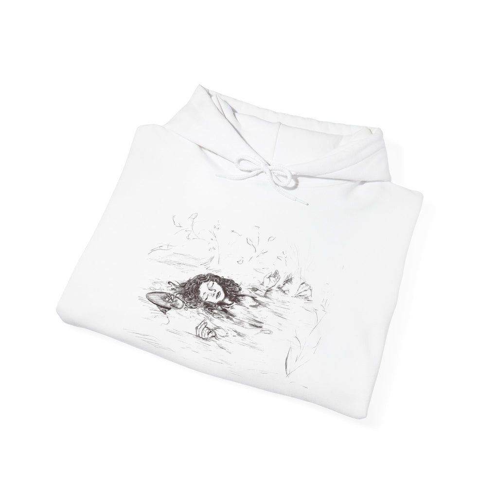 "Ophelia"; Unisex Heavy Blend™ Hooded Sweatshirt