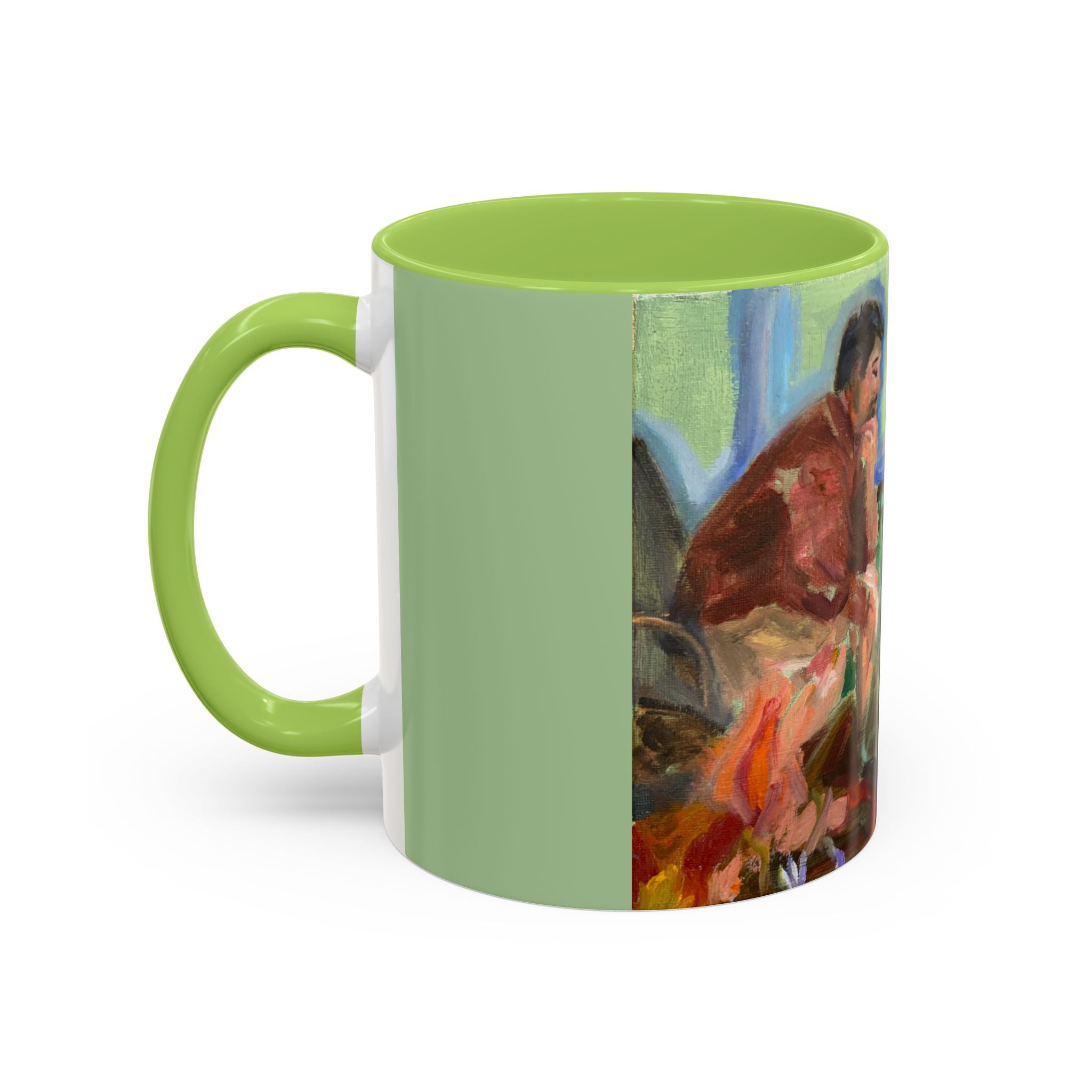 "Chess With Dad"; Accent Coffee Mug (11, 15oz)