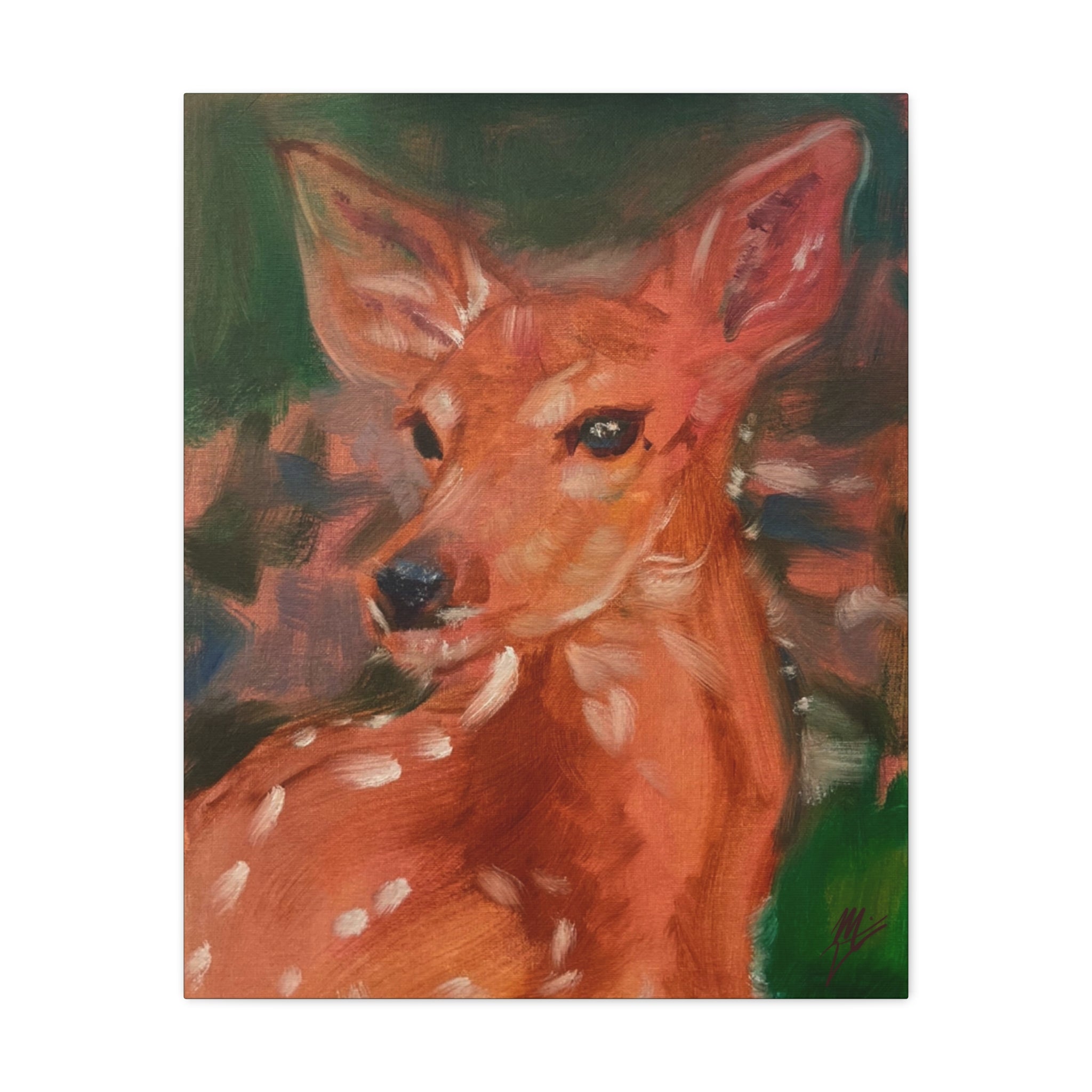 "Fawn 01"; Matte Canvas, Stretched, 1.25"