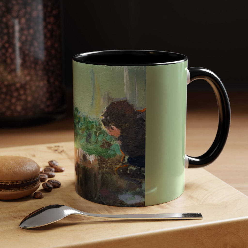 "Chess With Dad"; Accent Coffee Mug (11, 15oz)