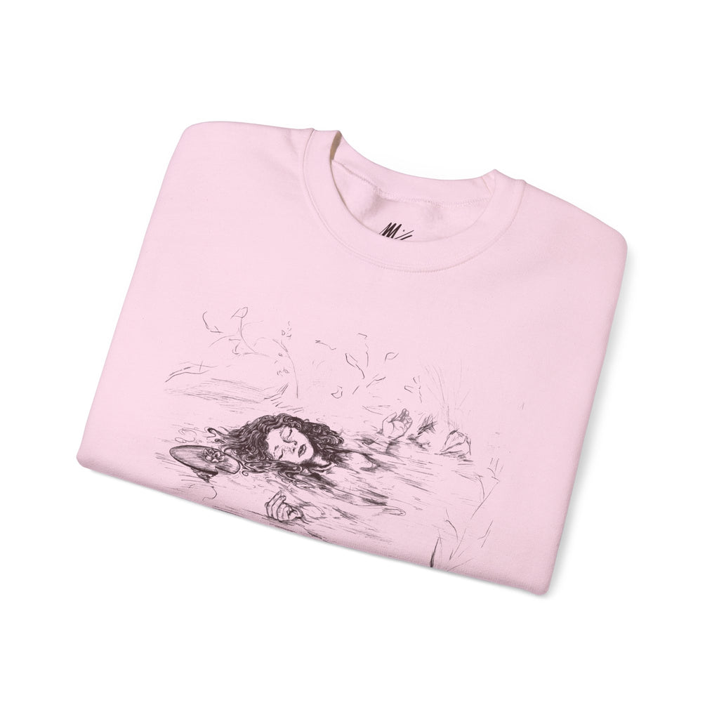 "Ophelia"; Unisex Heavy Blend™ Crewneck Sweatshirt