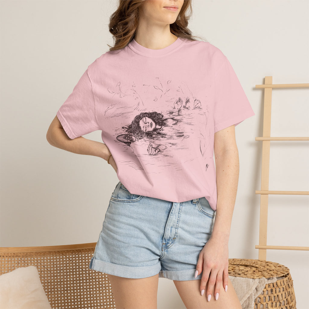 "Ophelia"; Unisex Garment-Dyed T-shirt