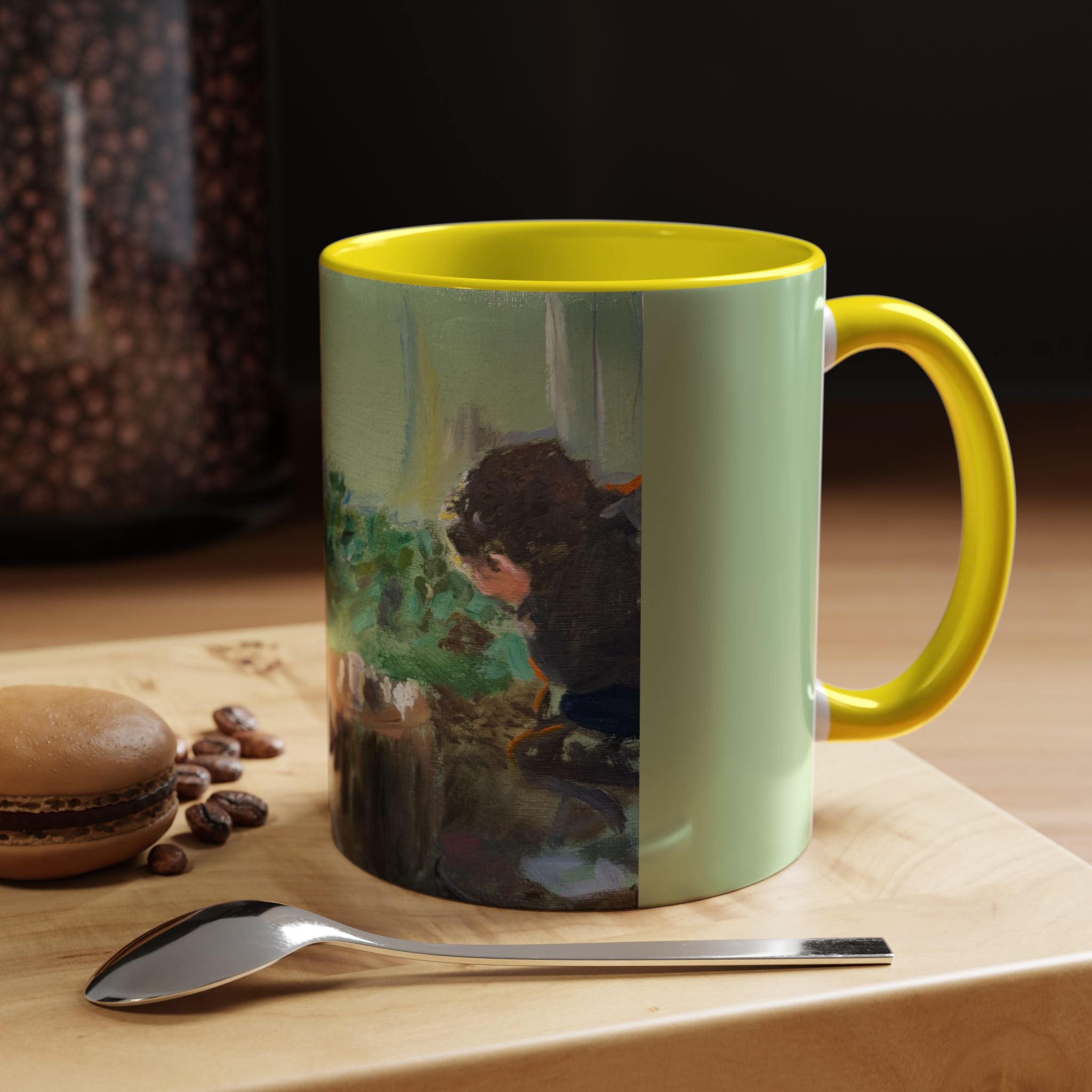 "Chess With Dad"; Accent Coffee Mug (11, 15oz)