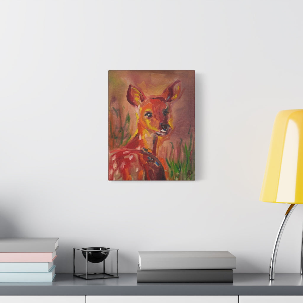 "Fawn 02"; Matte Canvas, Stretched, 1.25"